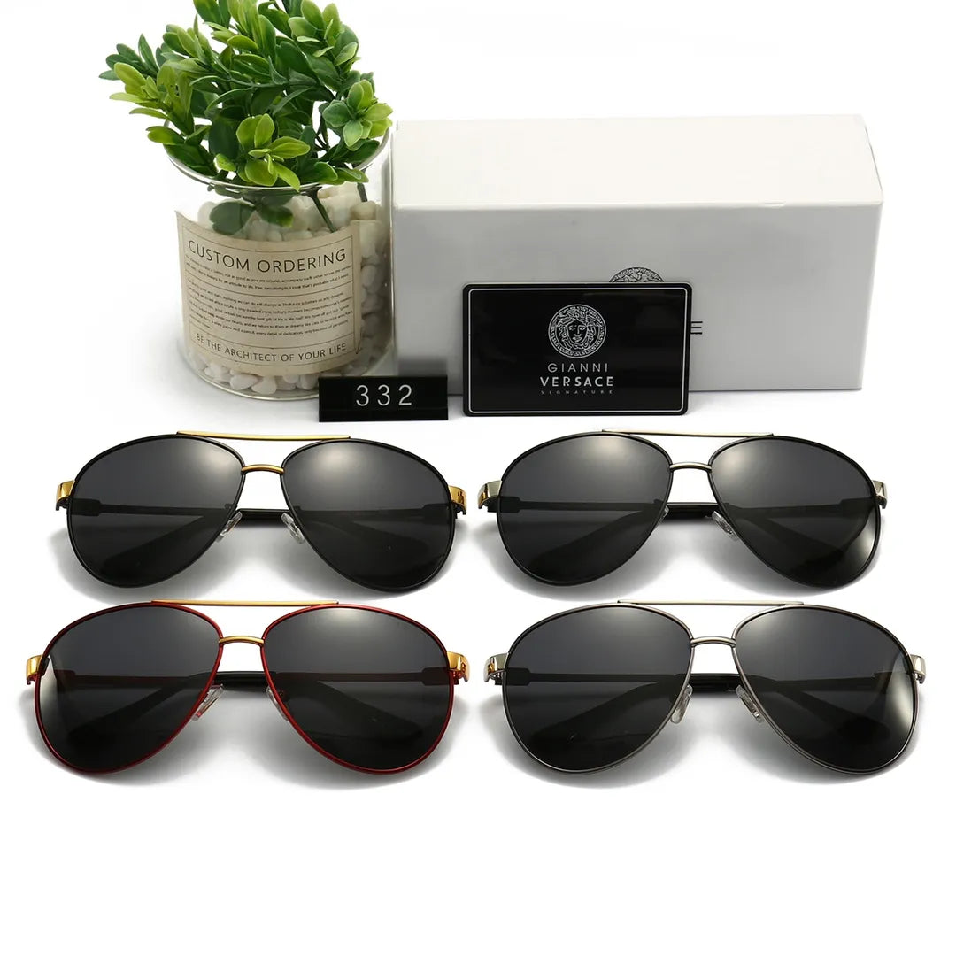 2024 Double Bridge Aviator Sunglasses
