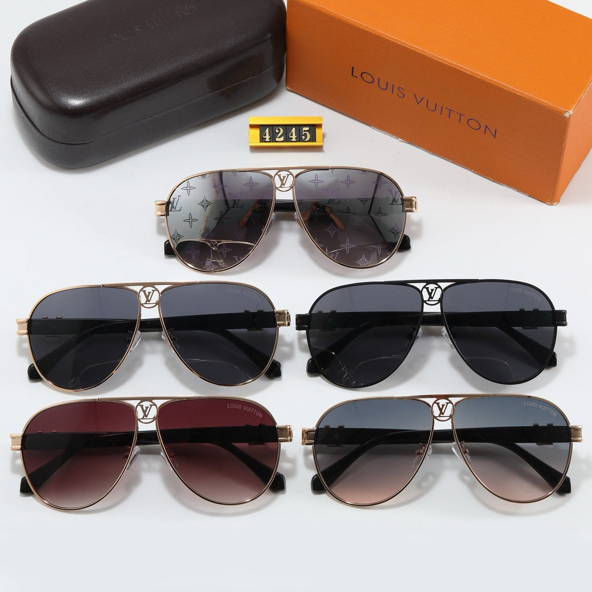 2026 5 colors classic sunglasses 4245