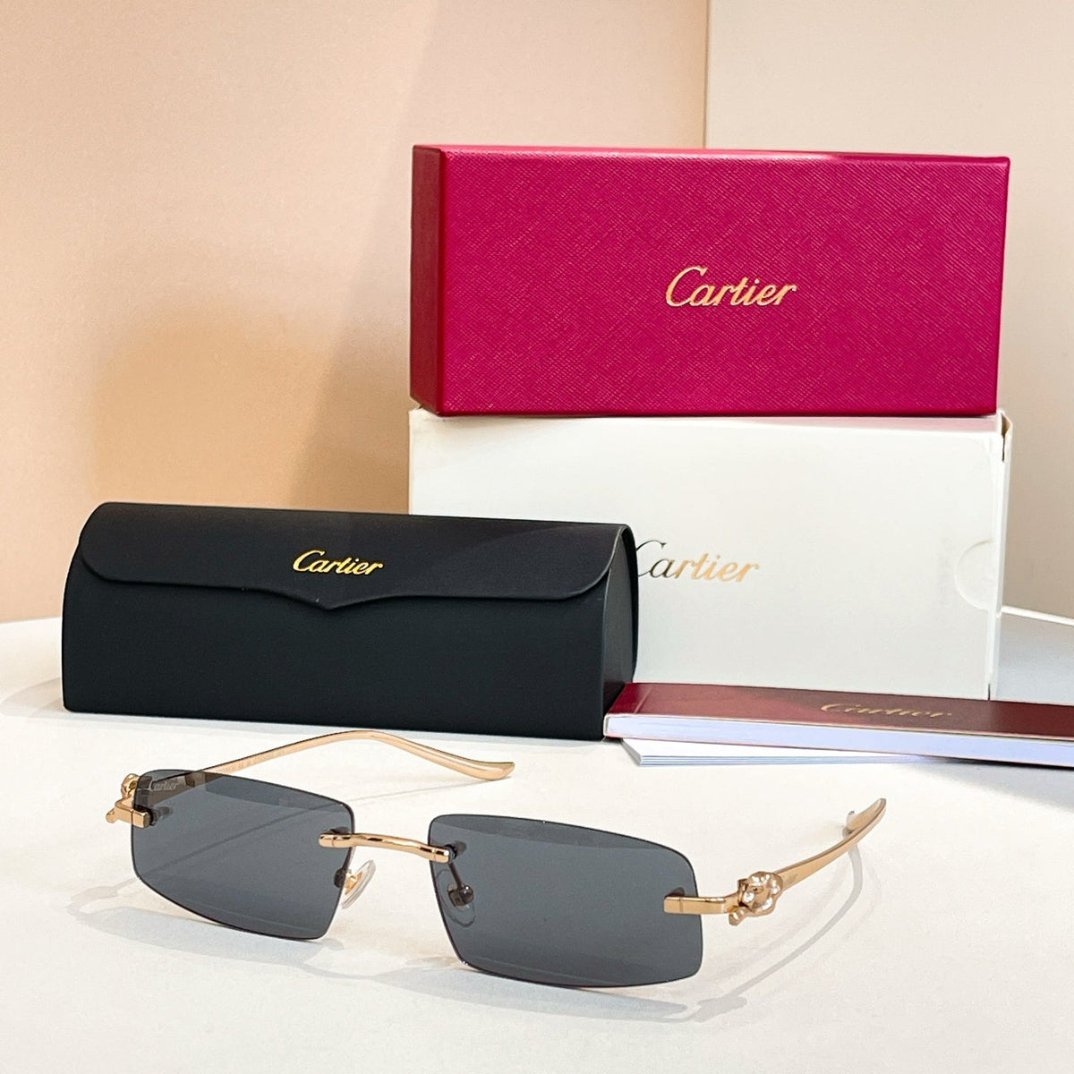 2026 Metal frameless sunglasses