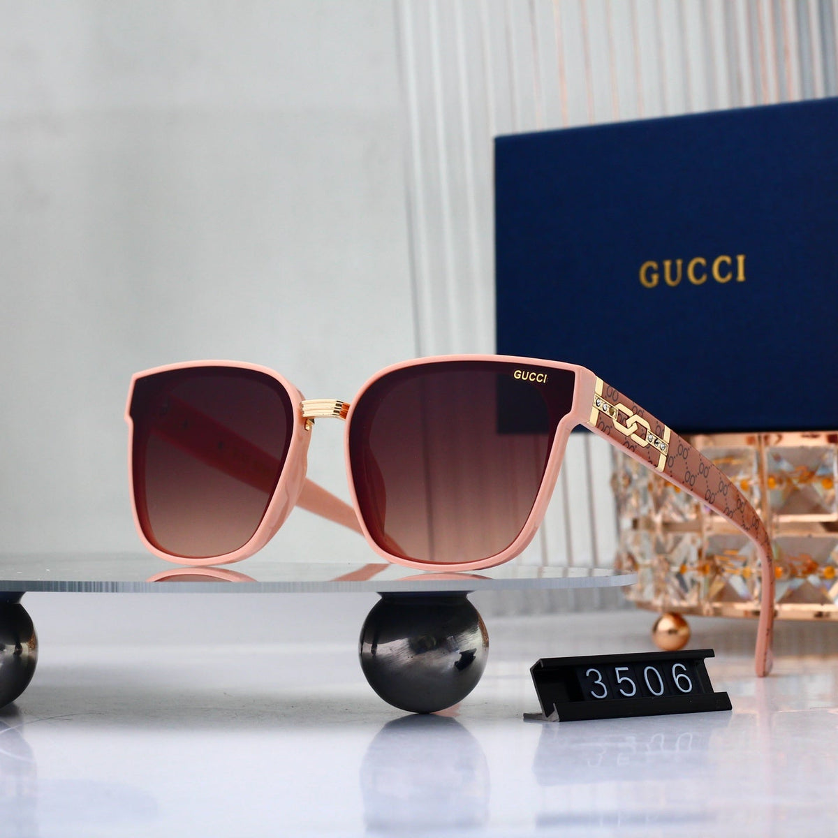 2026 Full Frame Cat Shape Gradient Sunglasses