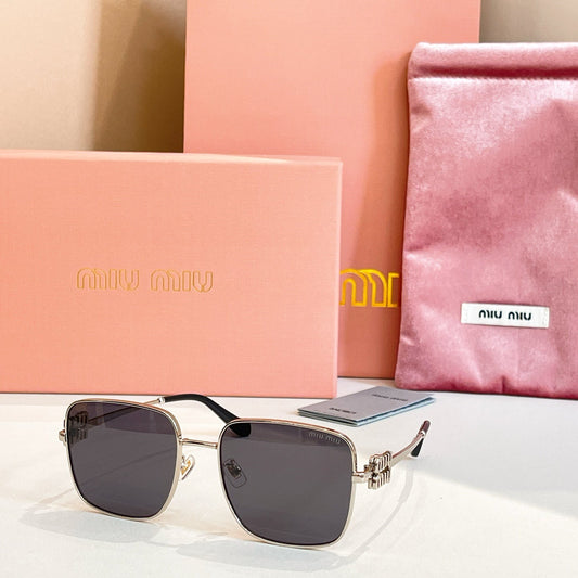 2026 Transparent full frame metal sunglasses