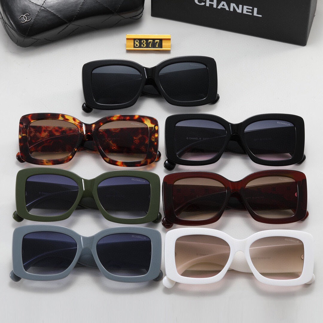 2026 7 colors high-end UV protection sunglasses 8377