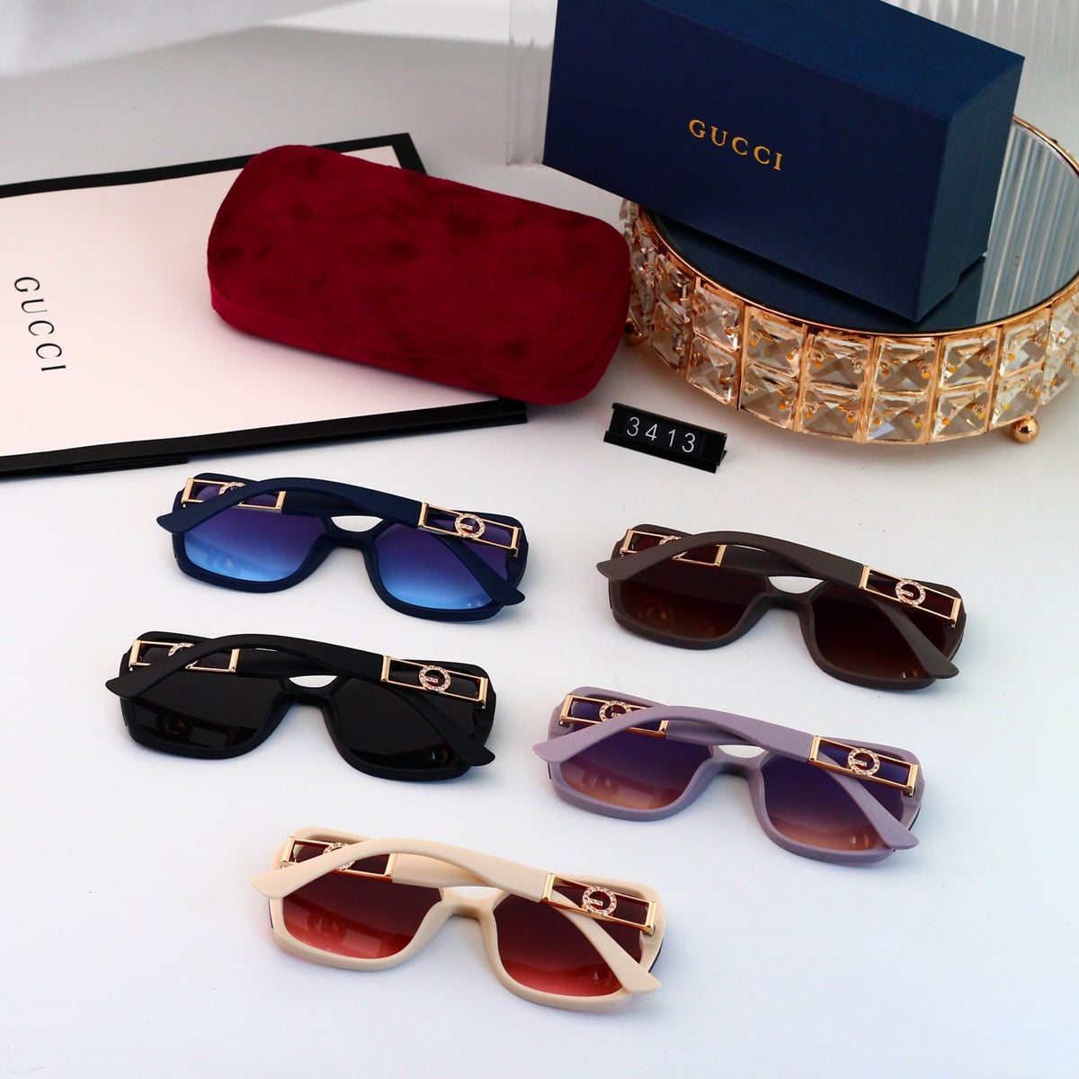 2026 Full frame square sunglasses