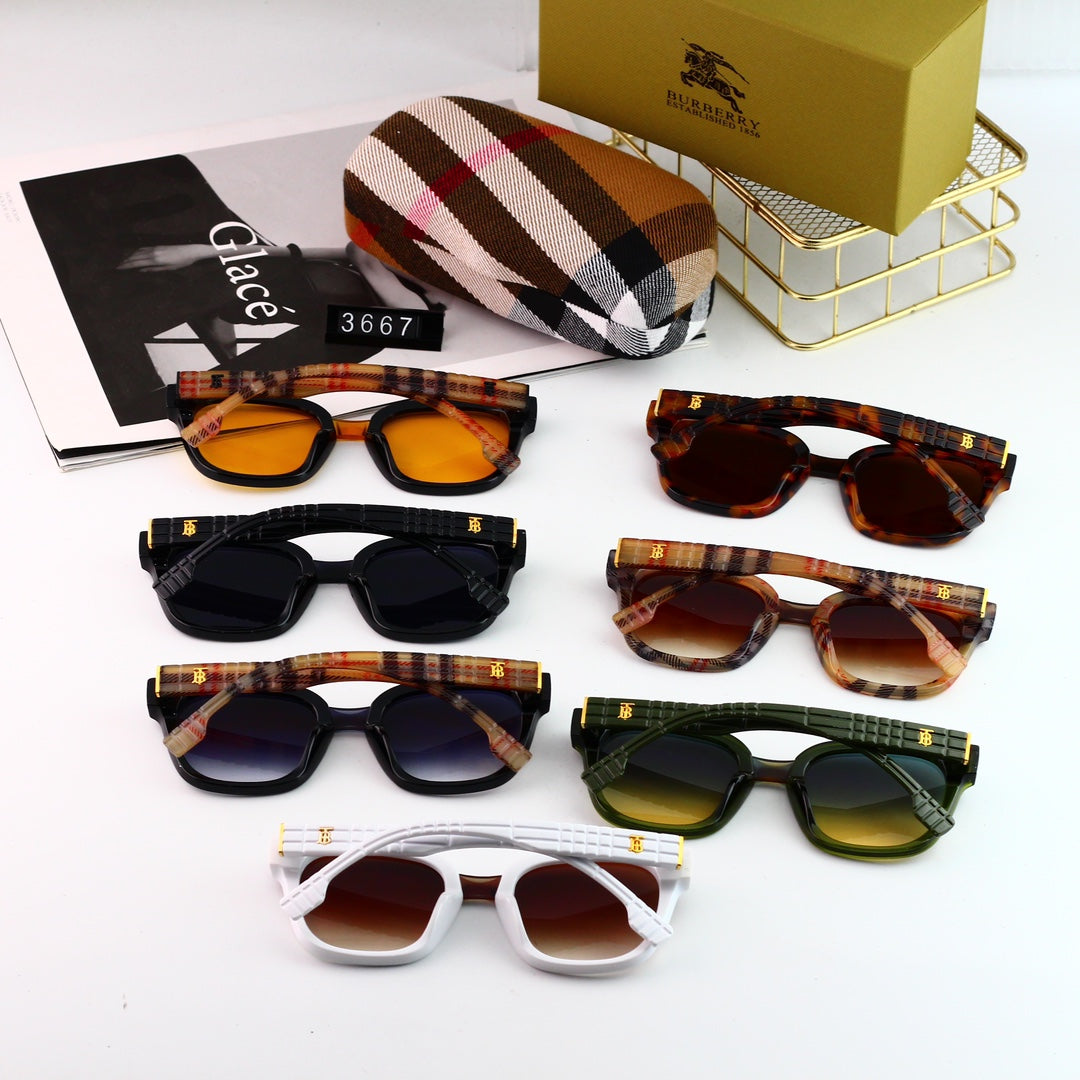 2026 7 colors HD lens full frame design sunglasses 3667