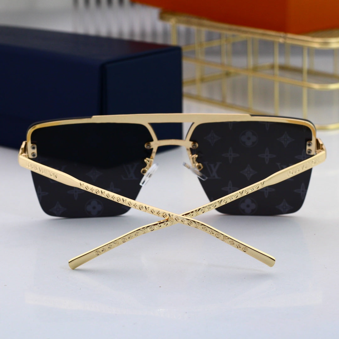 2026 HD Metal Pattern Sunglasses