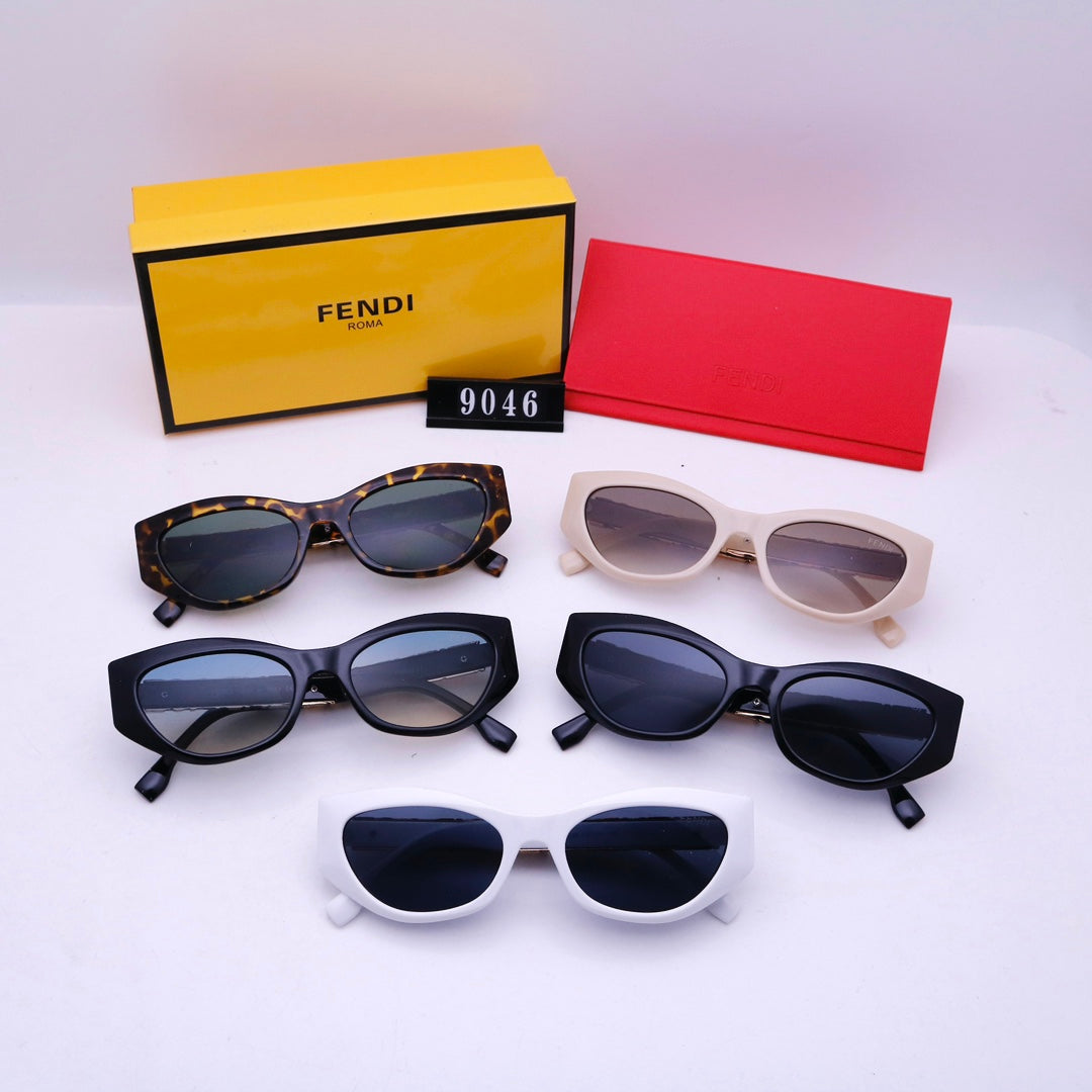 2026 Fashion Metal Letter Sunglasses