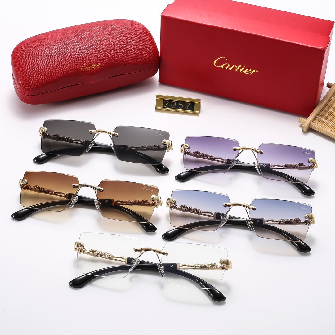 2026 5 colors fashion sunglasses 2058