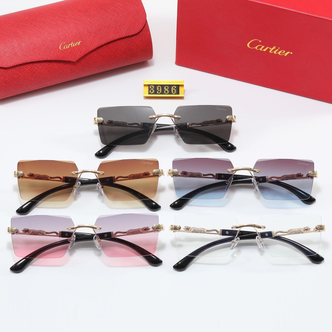 2026 5 colors fashion sunglasses 3986