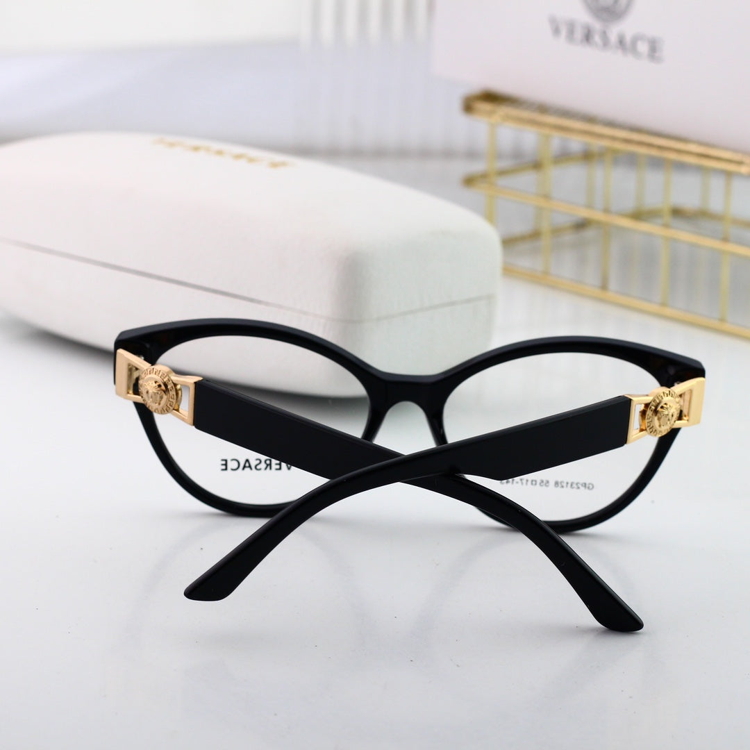 2026 Retro Cat-Eye Metal Frame Glasses