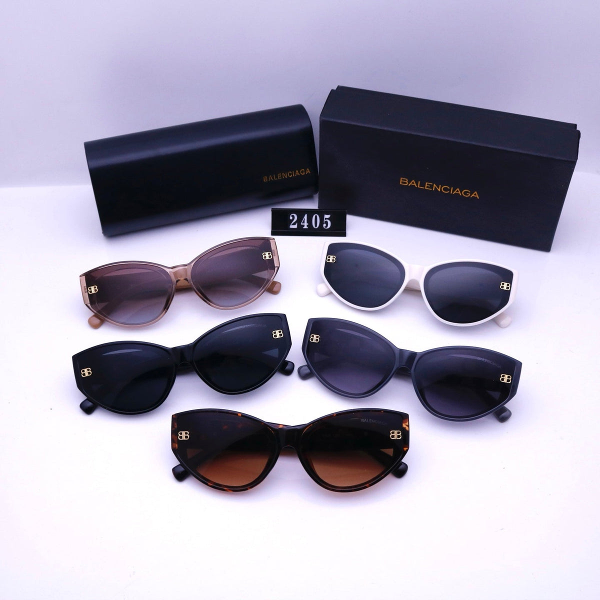 2026 Cat Eye Classic Metal B Sunglasses