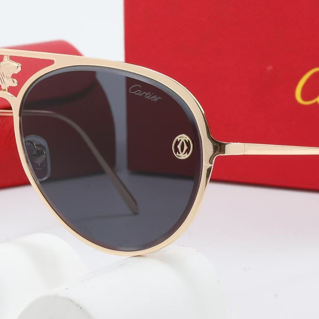 2026 7 Colors Metal Frame UV Protection Polarized Sunglasses