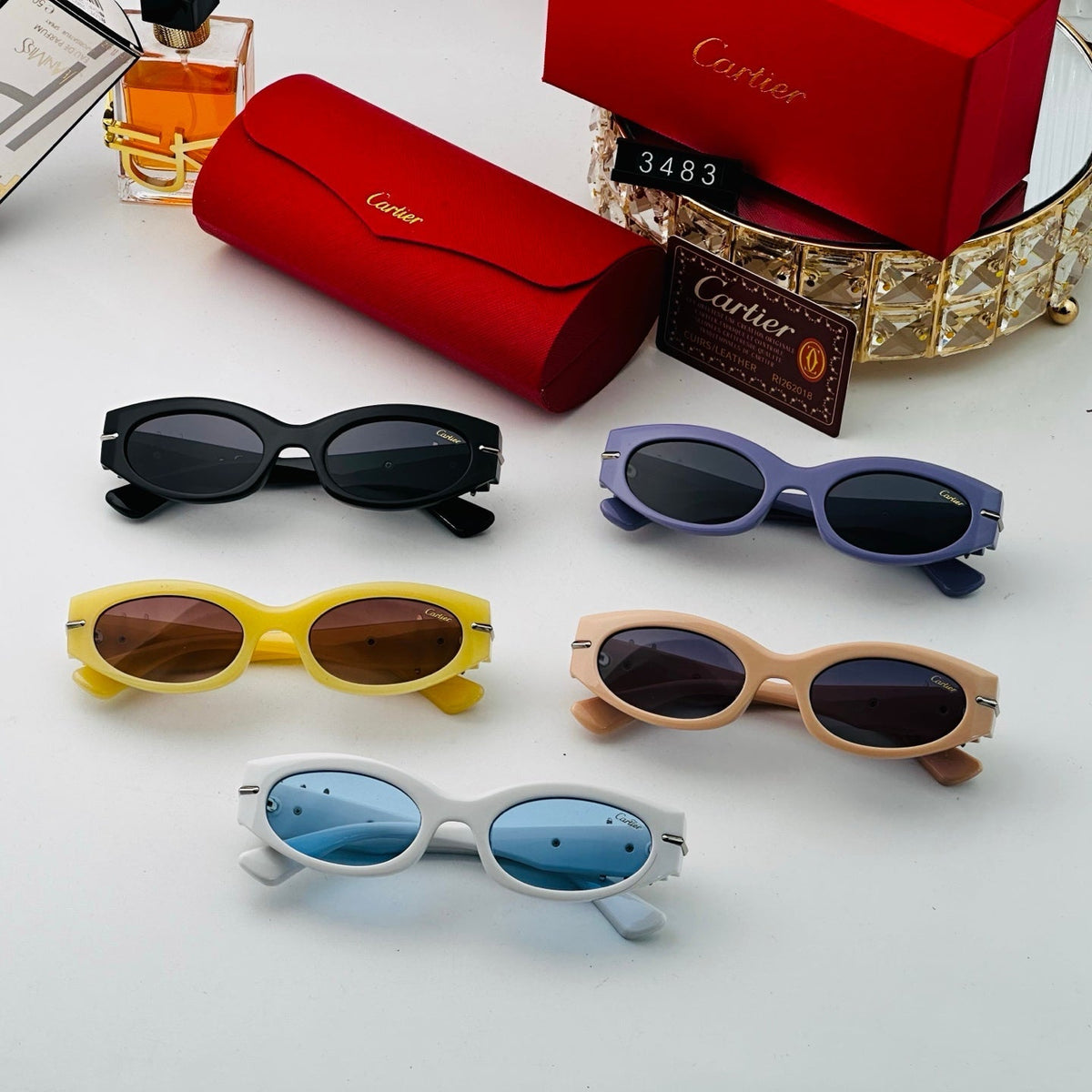2026 5 colors fashion sunglasses 3483