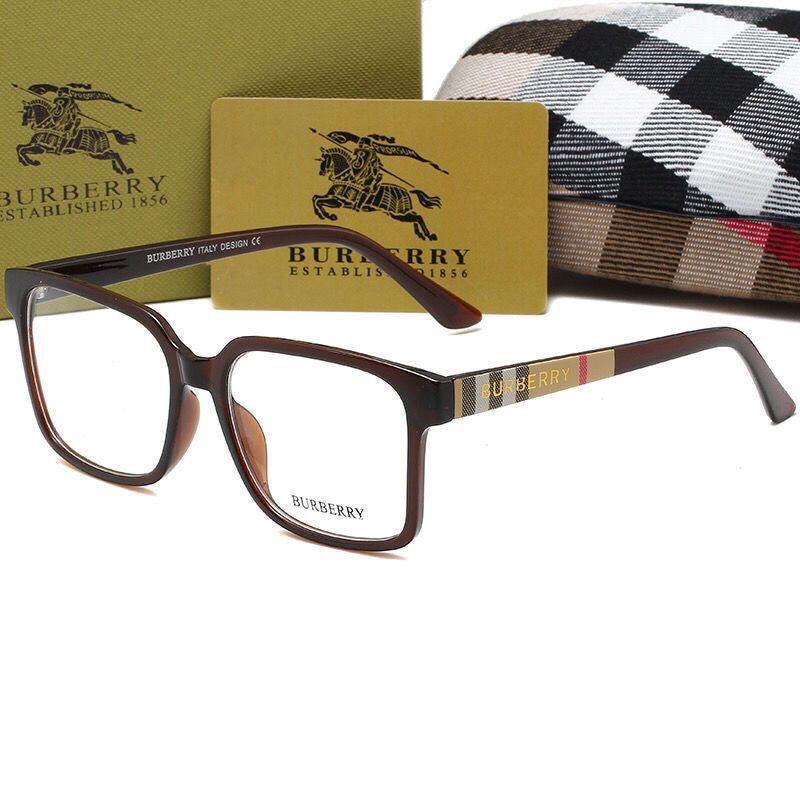 2026 Unisex Retro Square Plaid Glasses