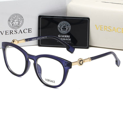 2026 Fashion Metal Emblem Glasses