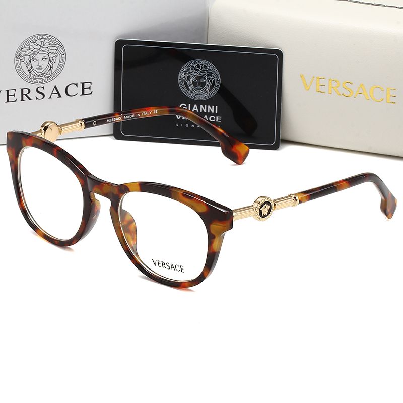 2026 Fashion Metal Emblem Glasses
