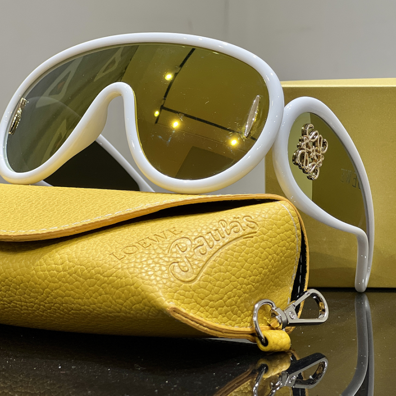2024 Large Frame One Piece Printed Sunglasses