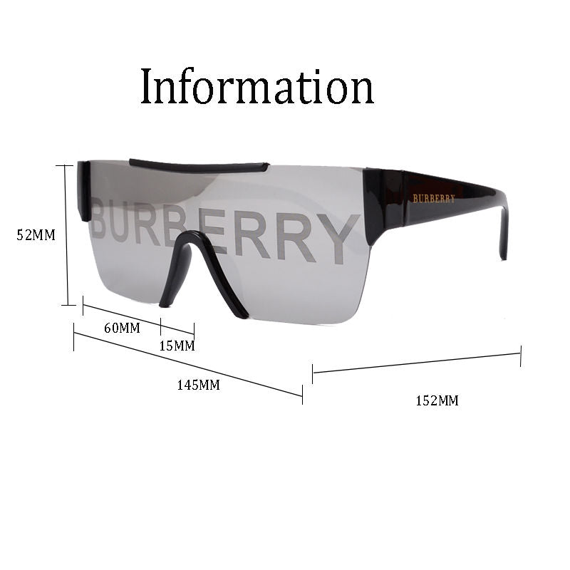 2026 Classic Letters Watermark Sunglasses