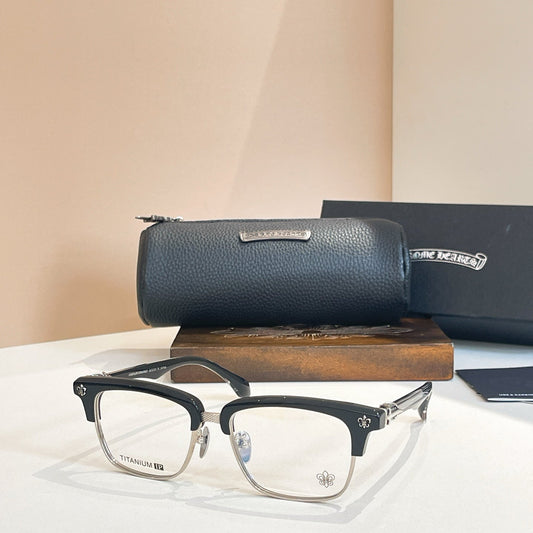 2026 Half frame transparent sunglasses