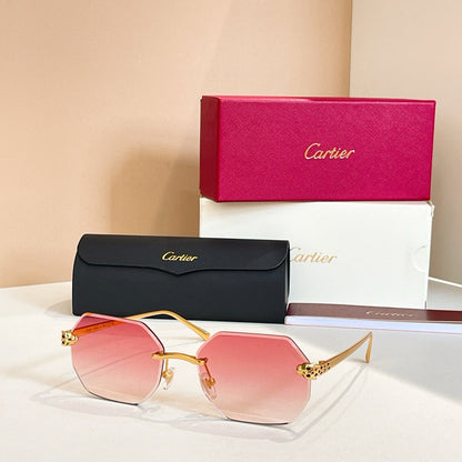 2026 Frameless two-tone sunglasses