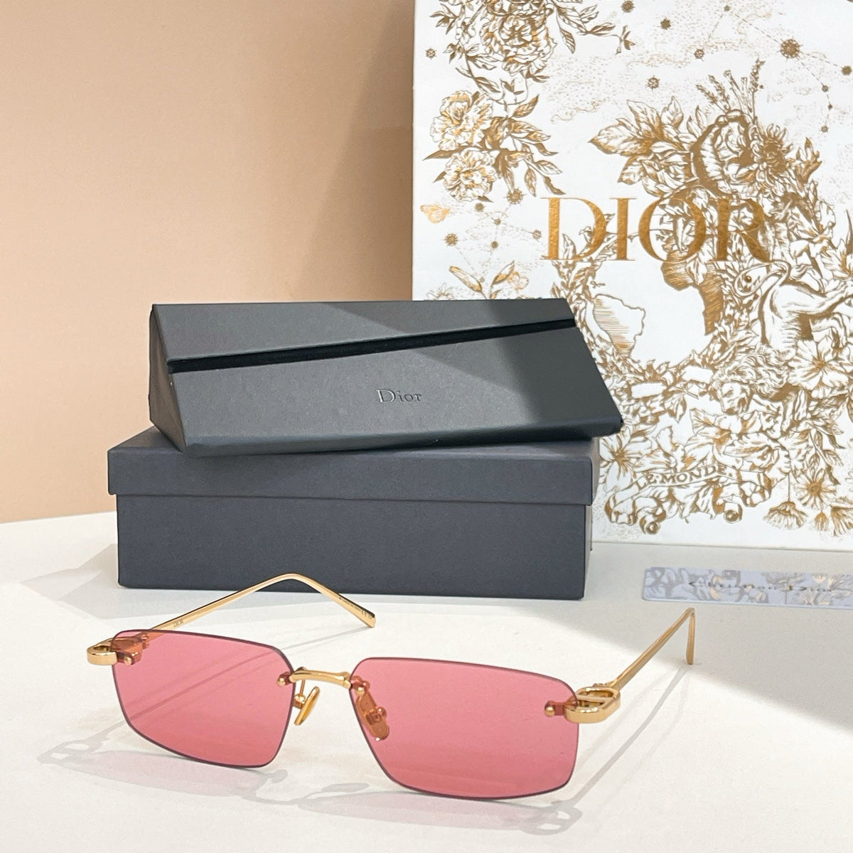 2026 Metal frameless sunglasses