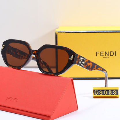 2026 Hexagonal Cat Eye Sunglasses 58033