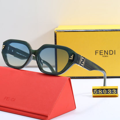 2026 Hexagonal Cat Eye Sunglasses 58033