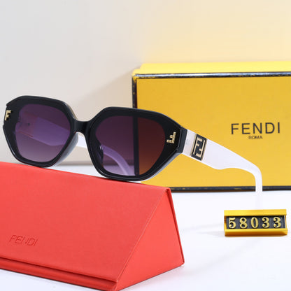 2026 Hexagonal Cat Eye Sunglasses 58033