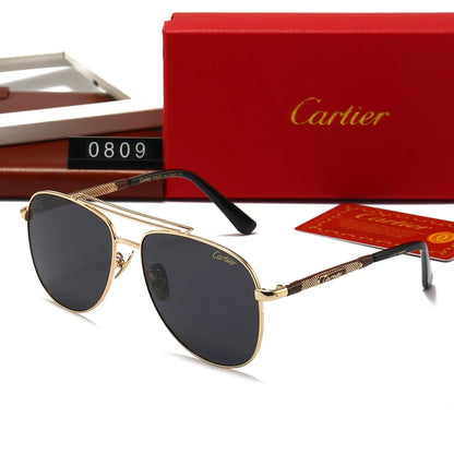 2026 Neutral Polarized Double Bridge Sunglasses