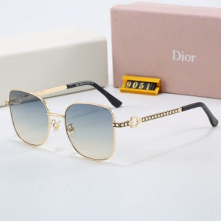 2026 Classic Gradient Two-Tone Metal Sunglasses