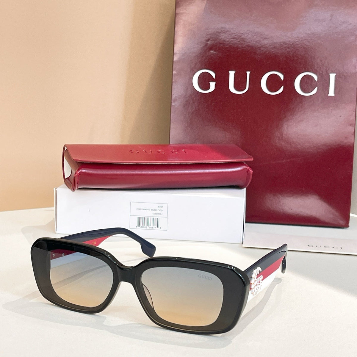 2026 8-color cat-eye full-frame sunglasses