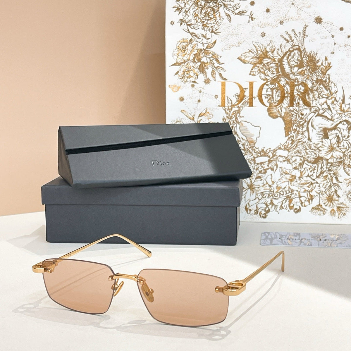 2026 Metal frameless sunglasses
