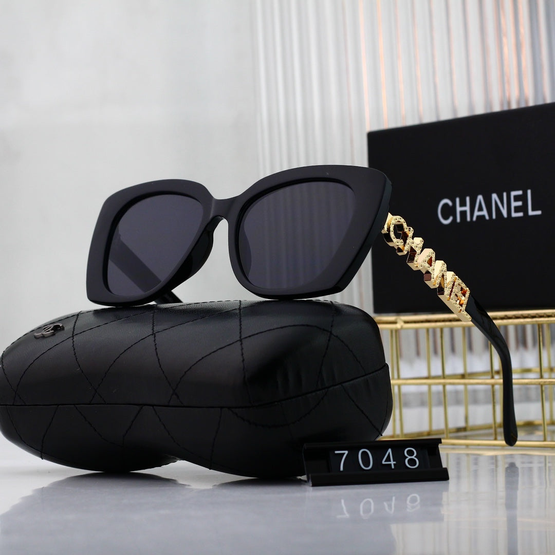 2026 5-color HD lens full frame design Sunglasses 7048