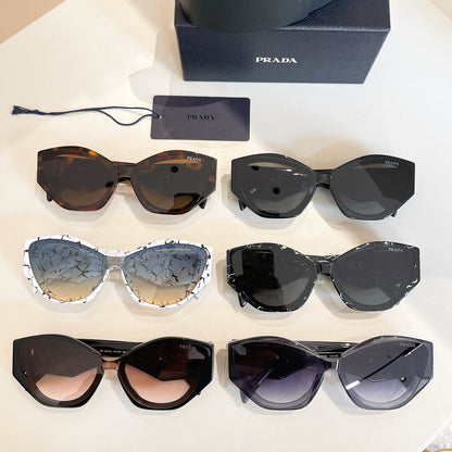 2026 New style two-tone cat-shaped sunglasses