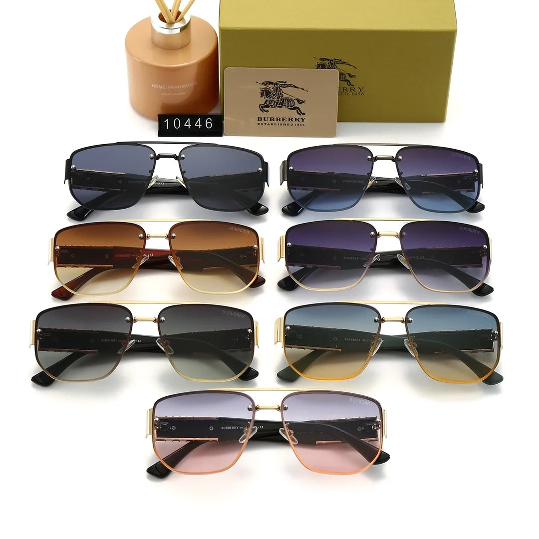 2026 Unisex Check Frame Sunglasses