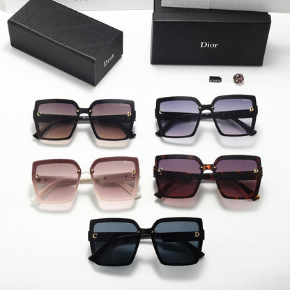 2026 5 colors fashionable thickened beautiful edge high definition gradient color ocean lens series
