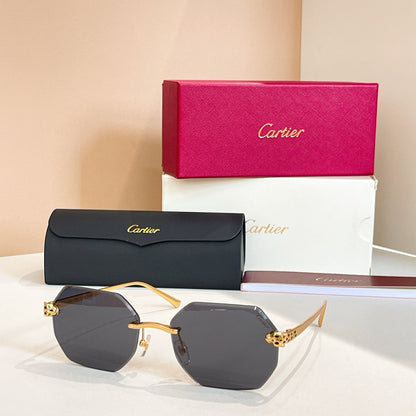 2026 Frameless two-tone sunglasses