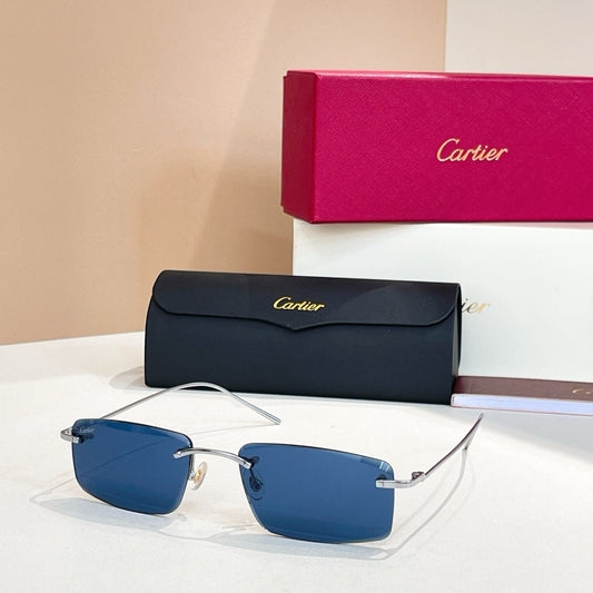 2026 New frameless square sunglasses