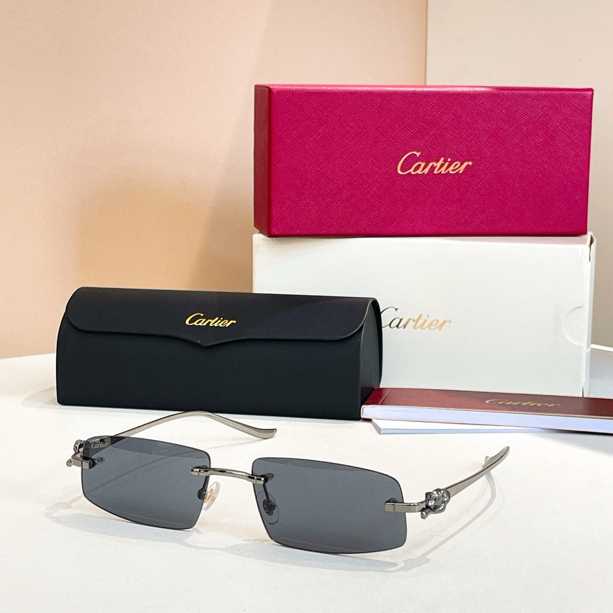 2026 Metal frameless sunglasses