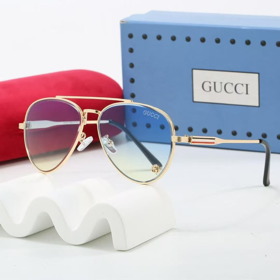 2026 7 Colors Nylon Full Frame Metal Sunglasses
