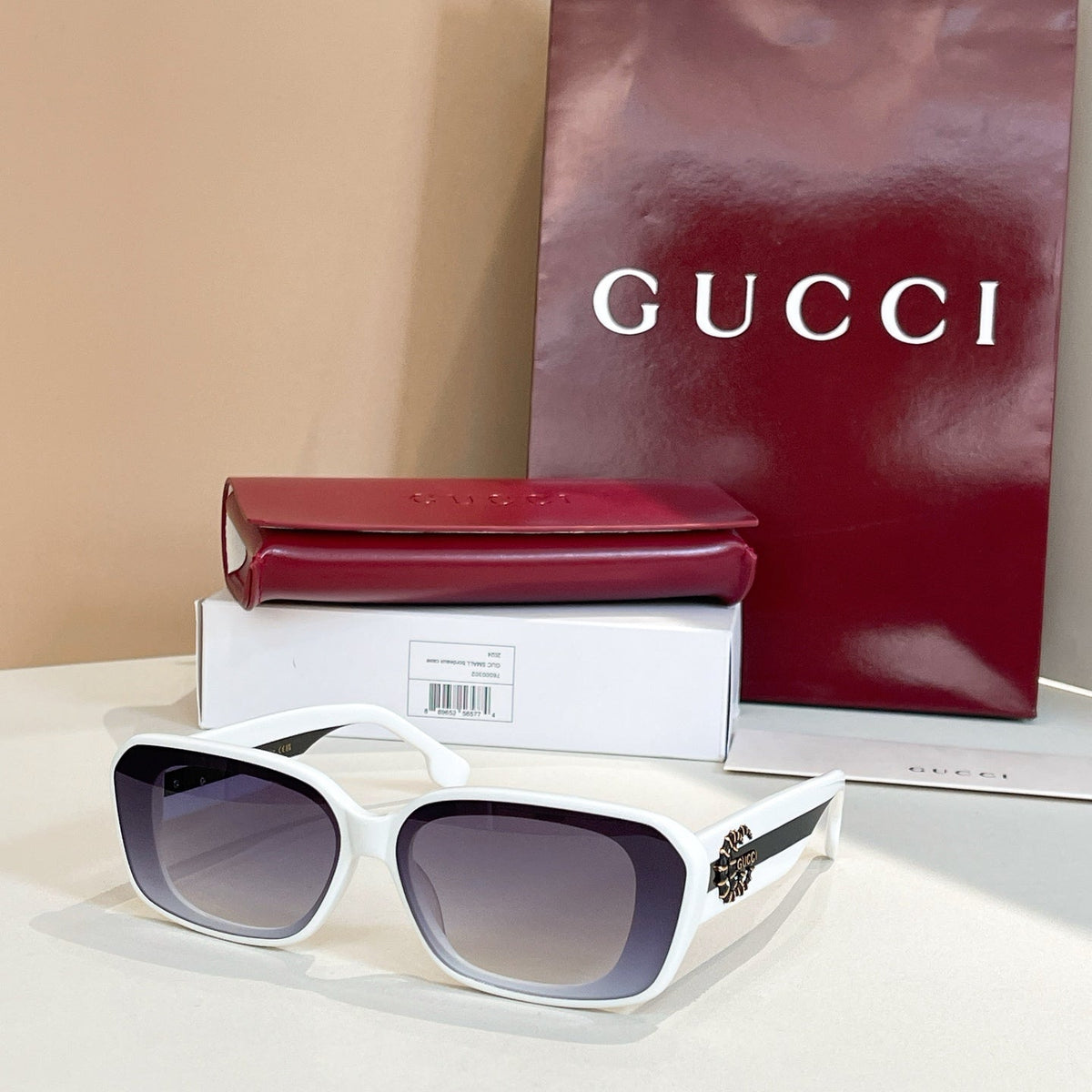 2026 8-color cat-eye full-frame sunglasses