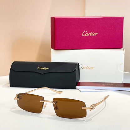 2026 Metal frameless sunglasses
