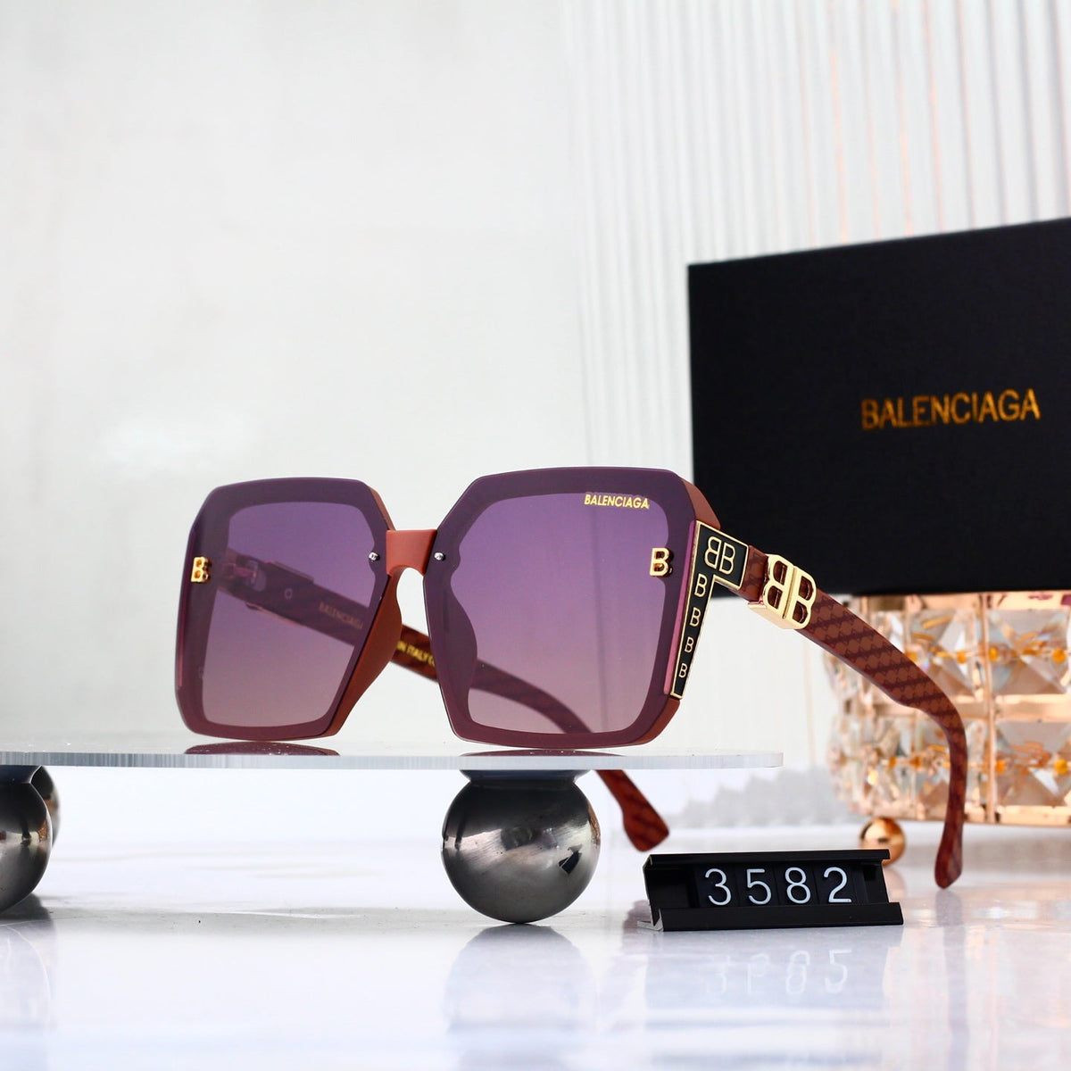 2026 Full frame cat-shaped sunglasses
