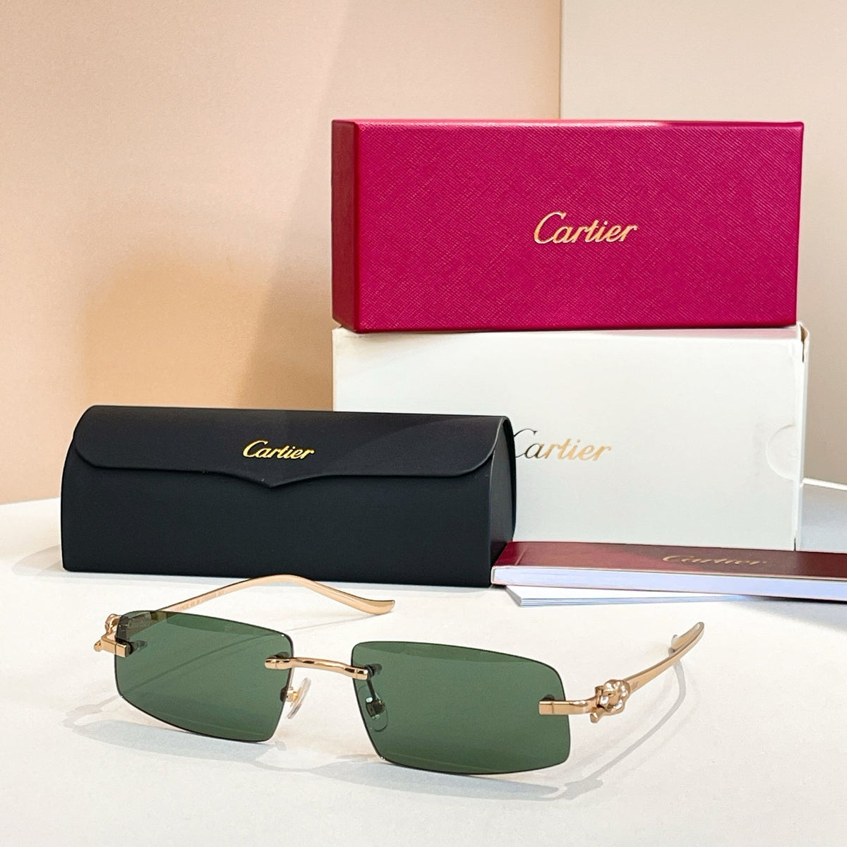2026 Metal frameless sunglasses