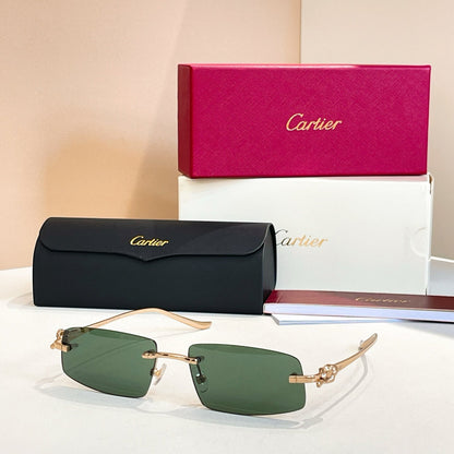 2026 Metal frameless sunglasses