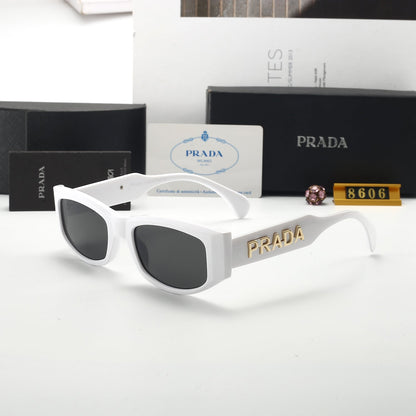 2026 5 colors thin frame sunglasses  8606