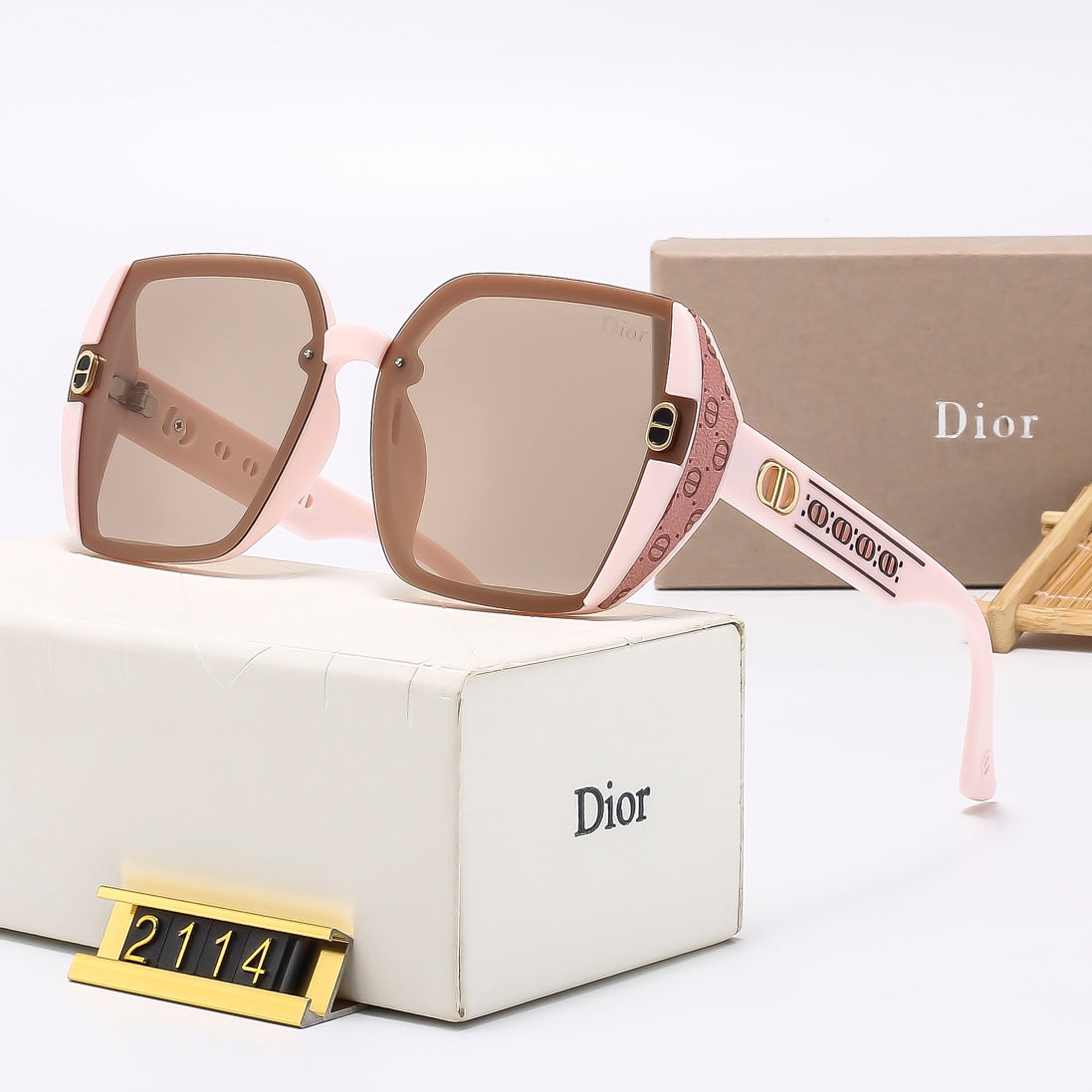 2026 5-color high-end UV protection sunglasses 2114