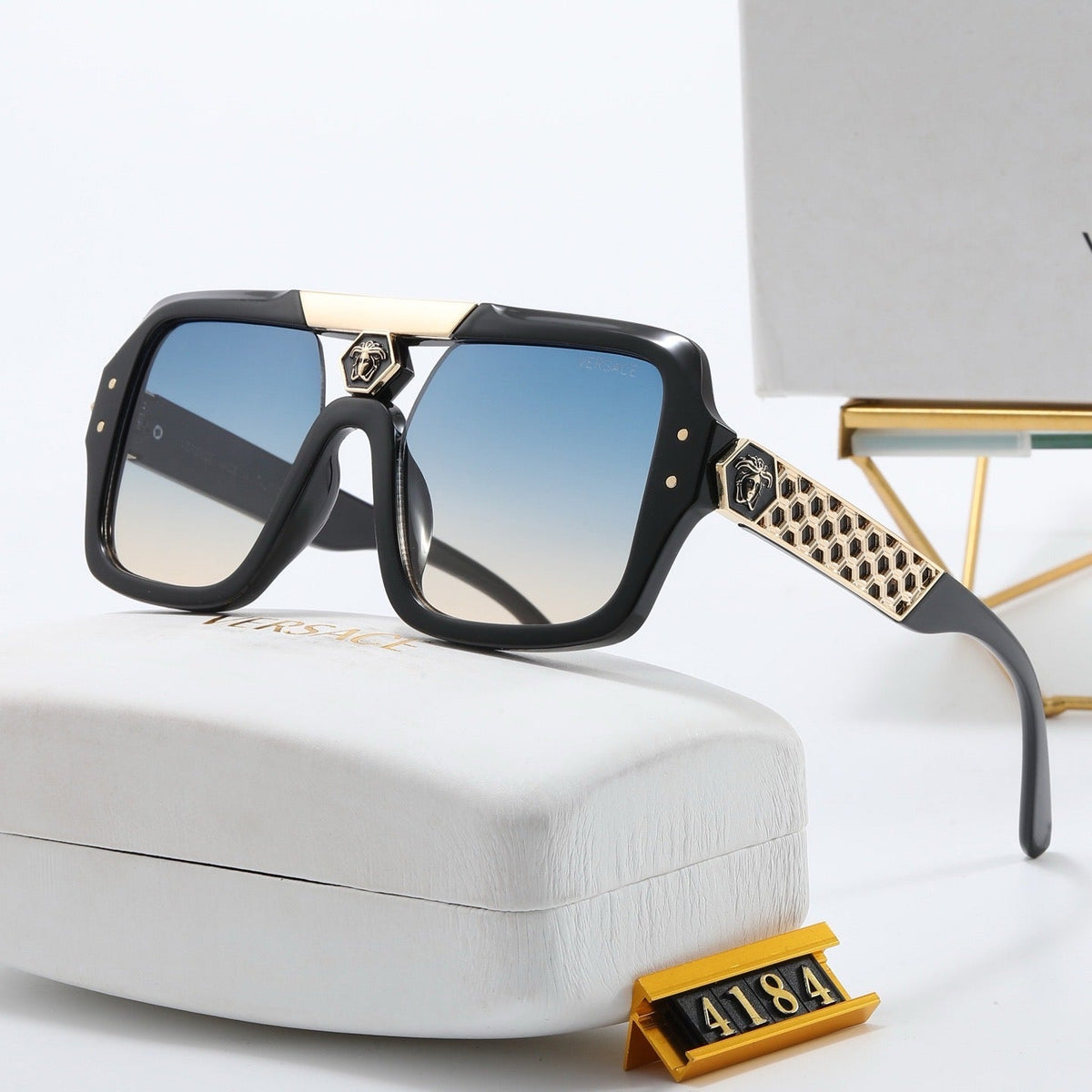 2026 4 Colors High-End Fashion Sunglasses 4184
