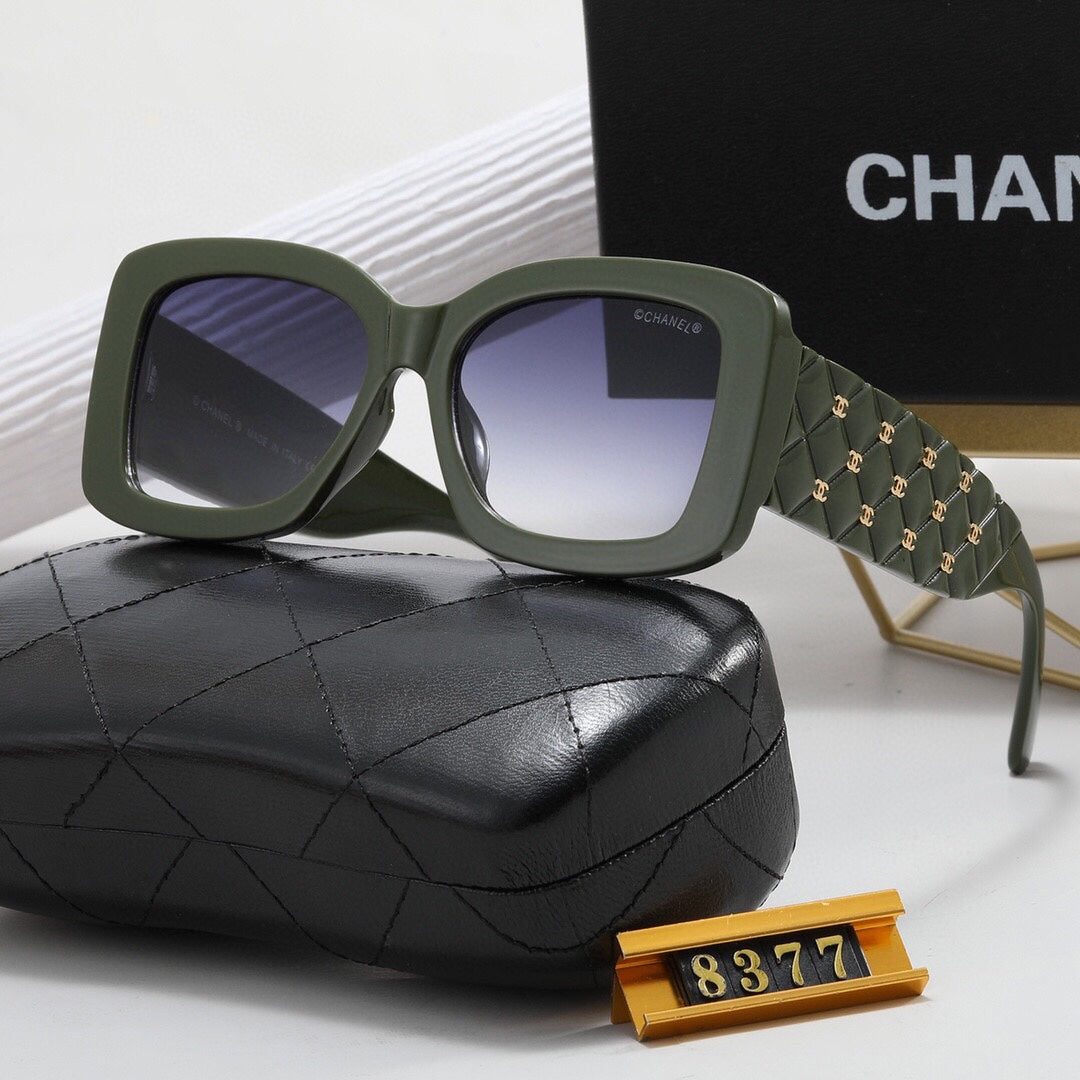 2026 7 colors high-end UV protection sunglasses  8377