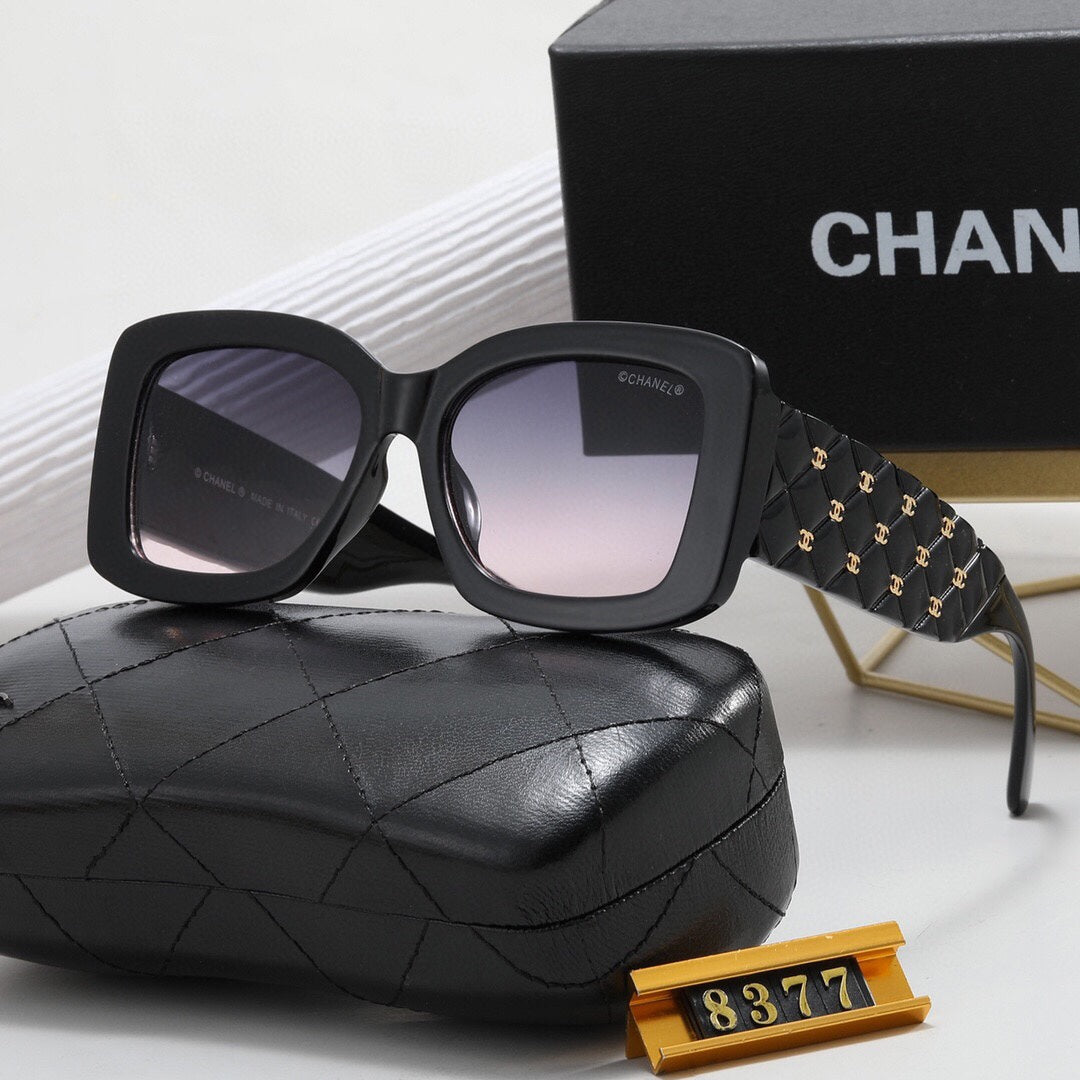 2026 7 colors high-end UV protection sunglasses  8377