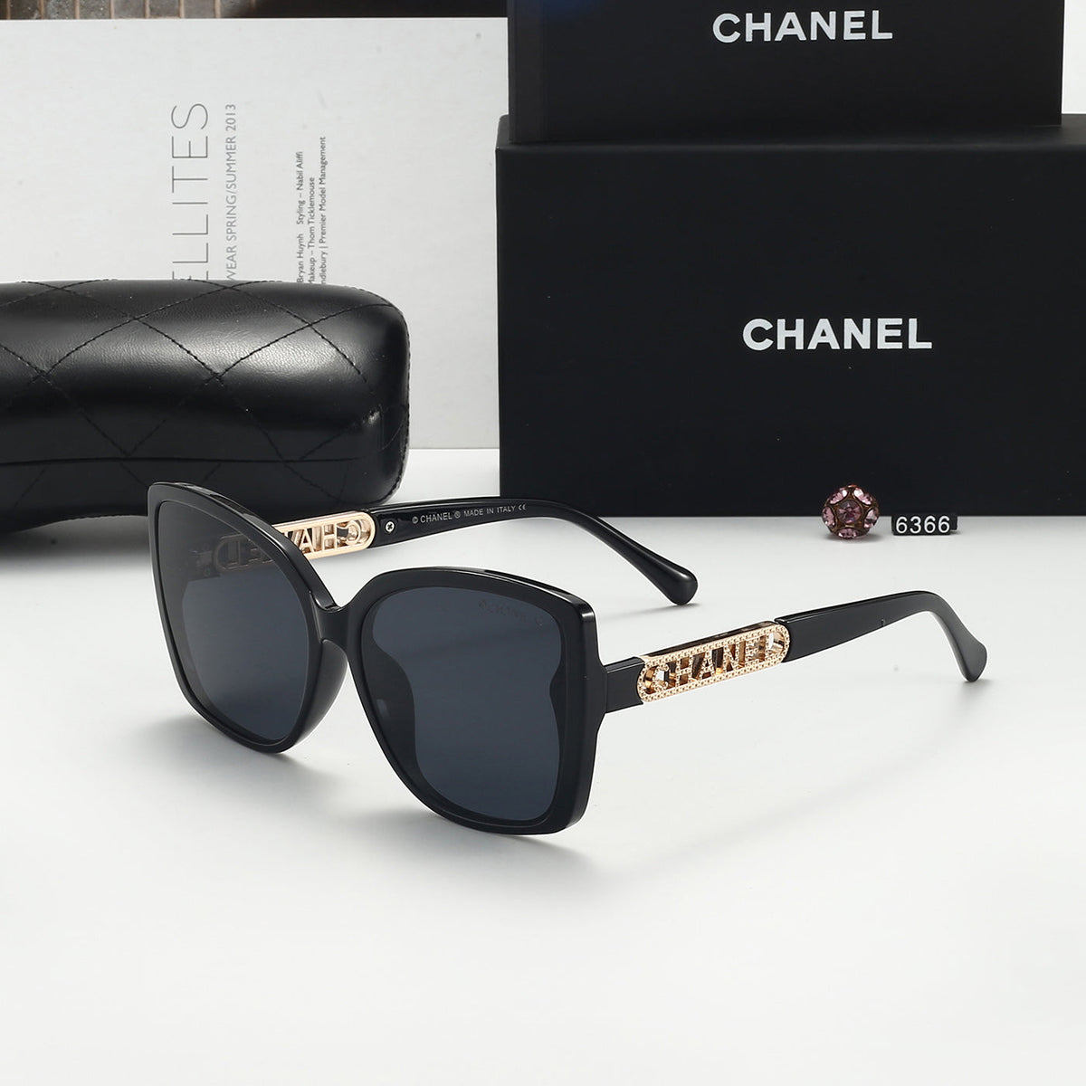 2026 New Women's UV Protection Sunglasses TR90 Frame 6366